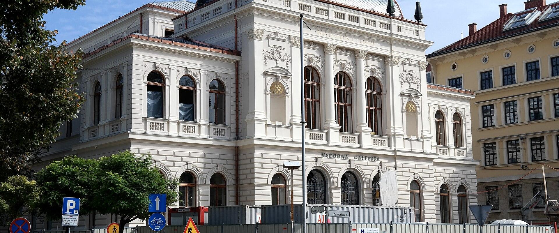 The National Gallery of Slovenia building in Ljubljana