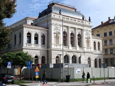 The National Gallery of Slovenia building in Ljubljana