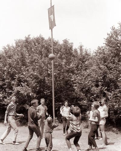 Taborniki na Ojstrici 1962