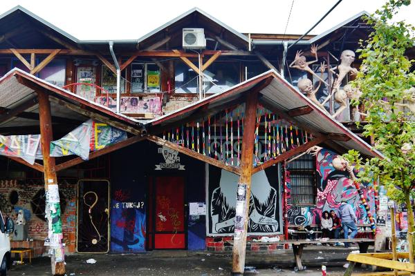 Abandoned Military Barracks (art Squat)