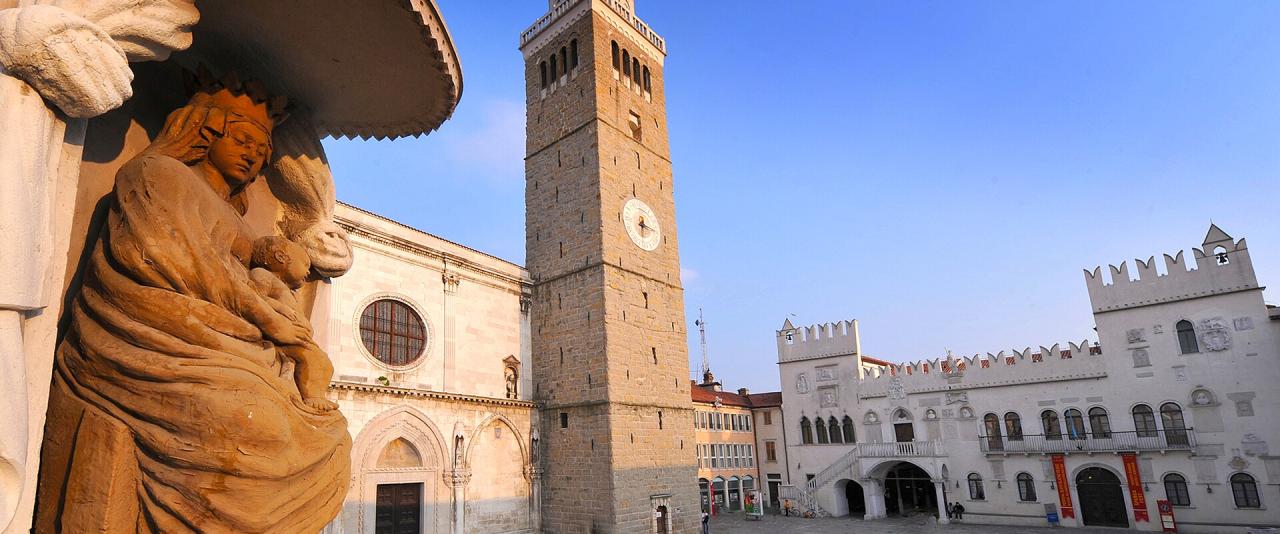 Tito Square and the Praetorian Palace in Koper