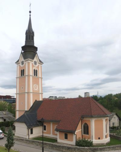 Huje Kranj Slovenia - church