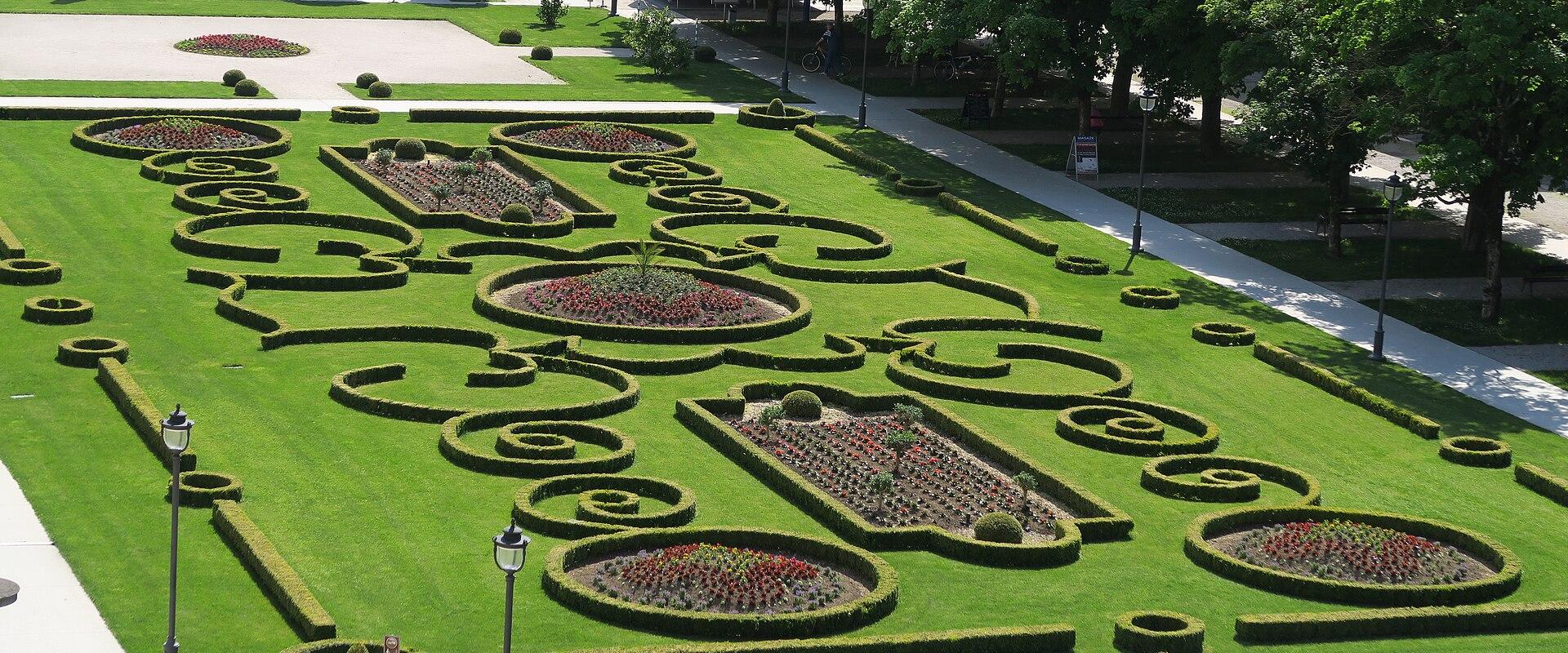 The formal spa park of Rogaška Slatina, home of the Donat Mg spring