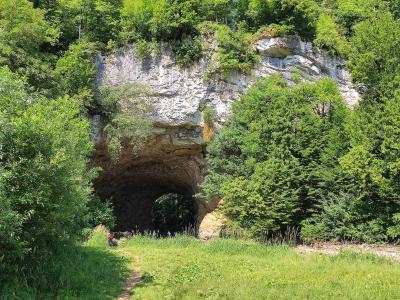 The great natural arch of Rakov Škocjan