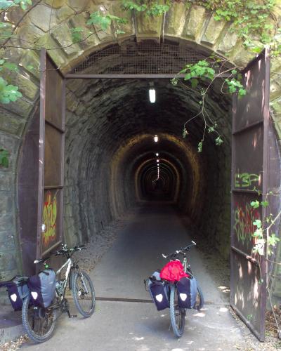 Jagodje - Porečanka - severovzhodni portal predora Šalet