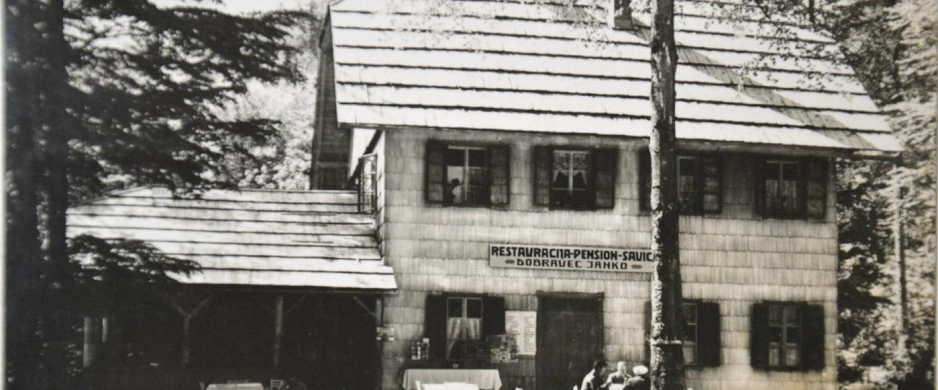 Postcard of Bohinj restaurant