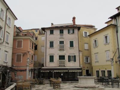 Piran, old pharmacy at the 1st of May Square