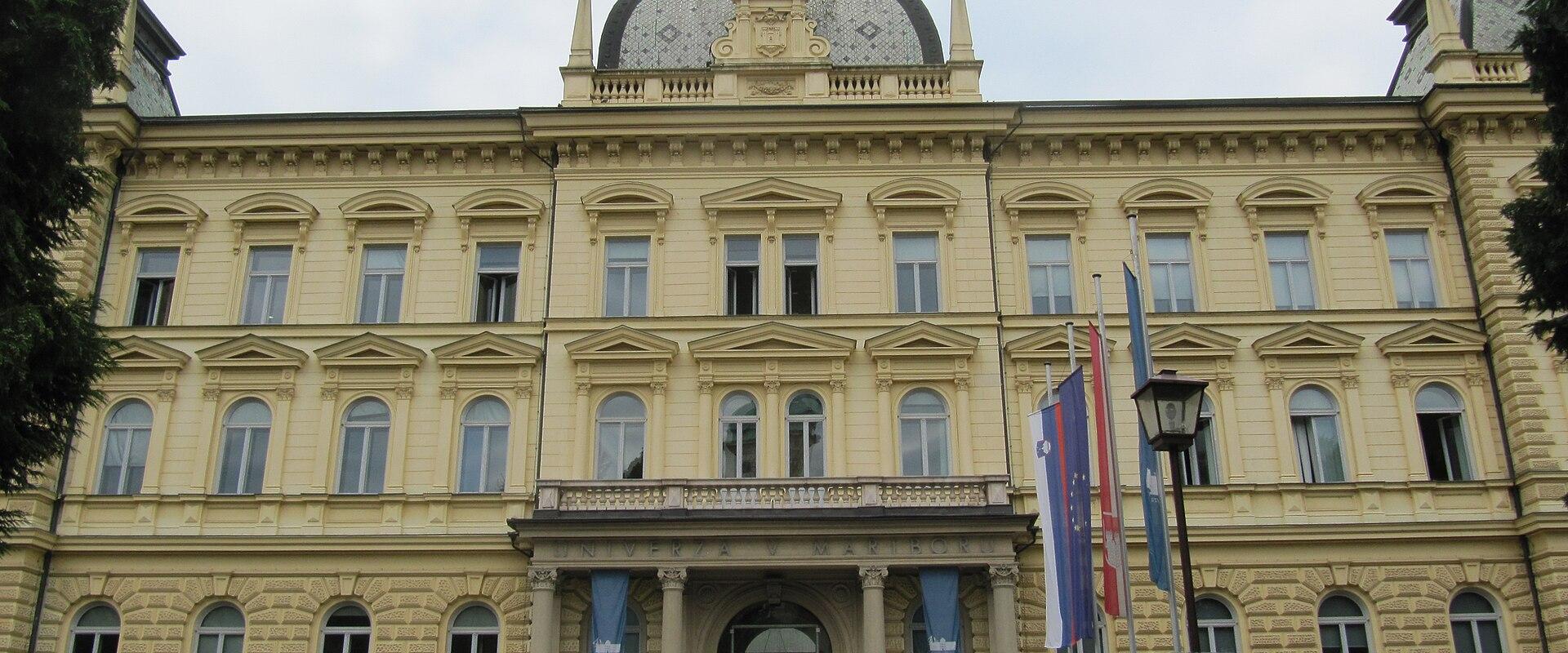 The rectorate building of the University of Maribor