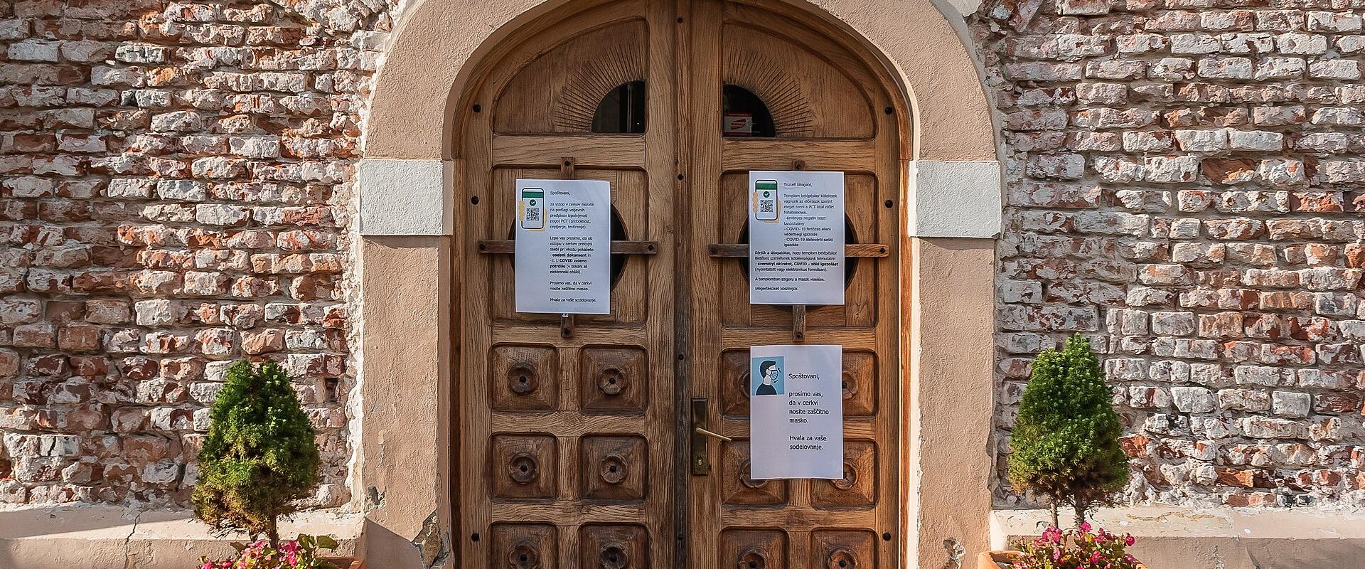 Lendava Cultural Center and St. Catherine's Church